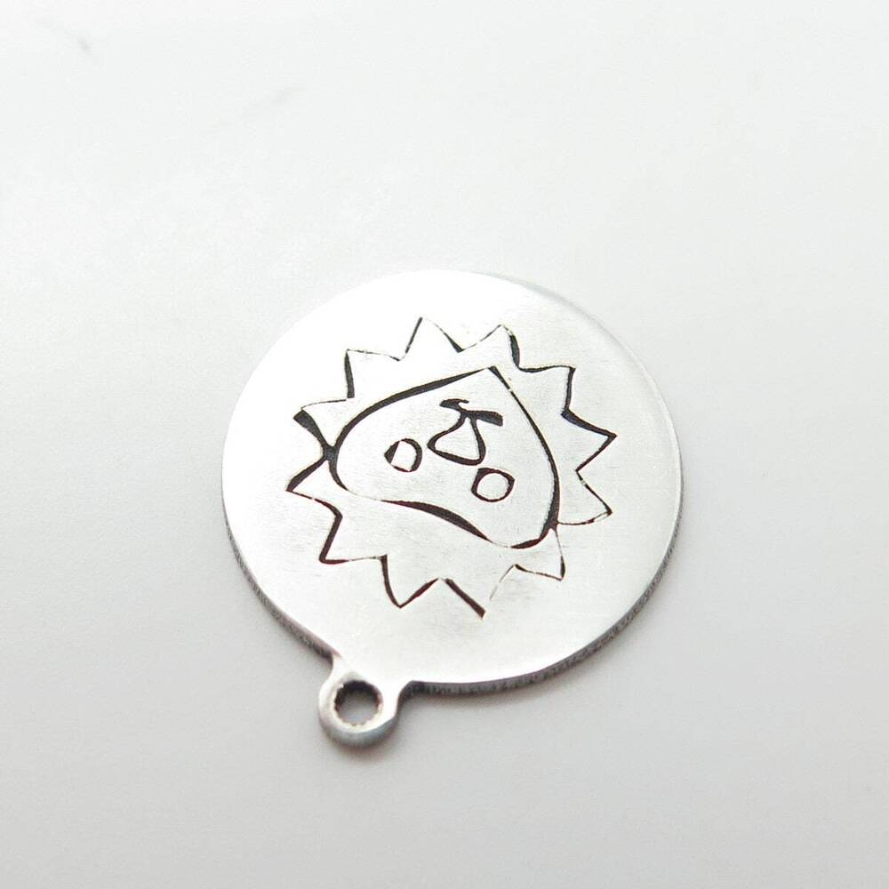 925 Sterling Silver USA Two In Town Lion Charm Pendant - Picture 6 of 8